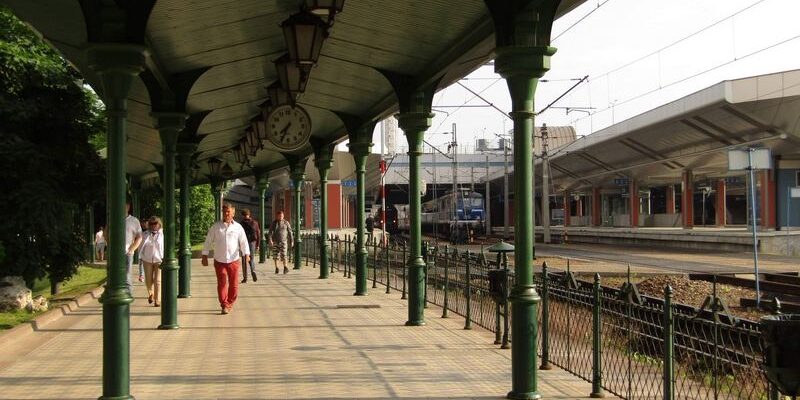 Переход на пероны в Кракове